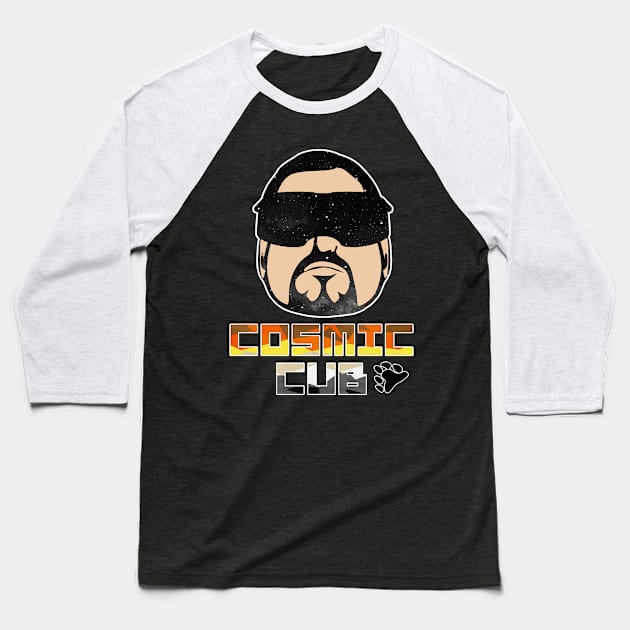 Cosmic Cub #2 Baseball T-Shirt by Darkside77